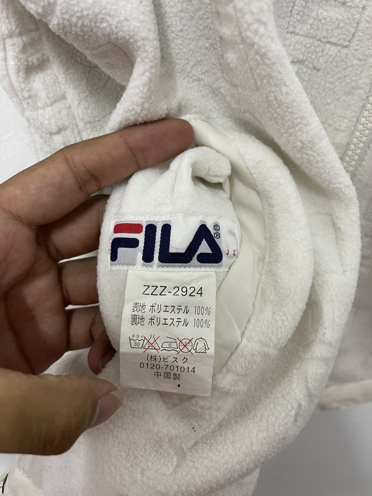 Fila × Japanese Brand × Vintage Vintage Fila Monogram Reversible Sleeveless Size US M / EU 48-50 / 2 - 5 Thumbnail