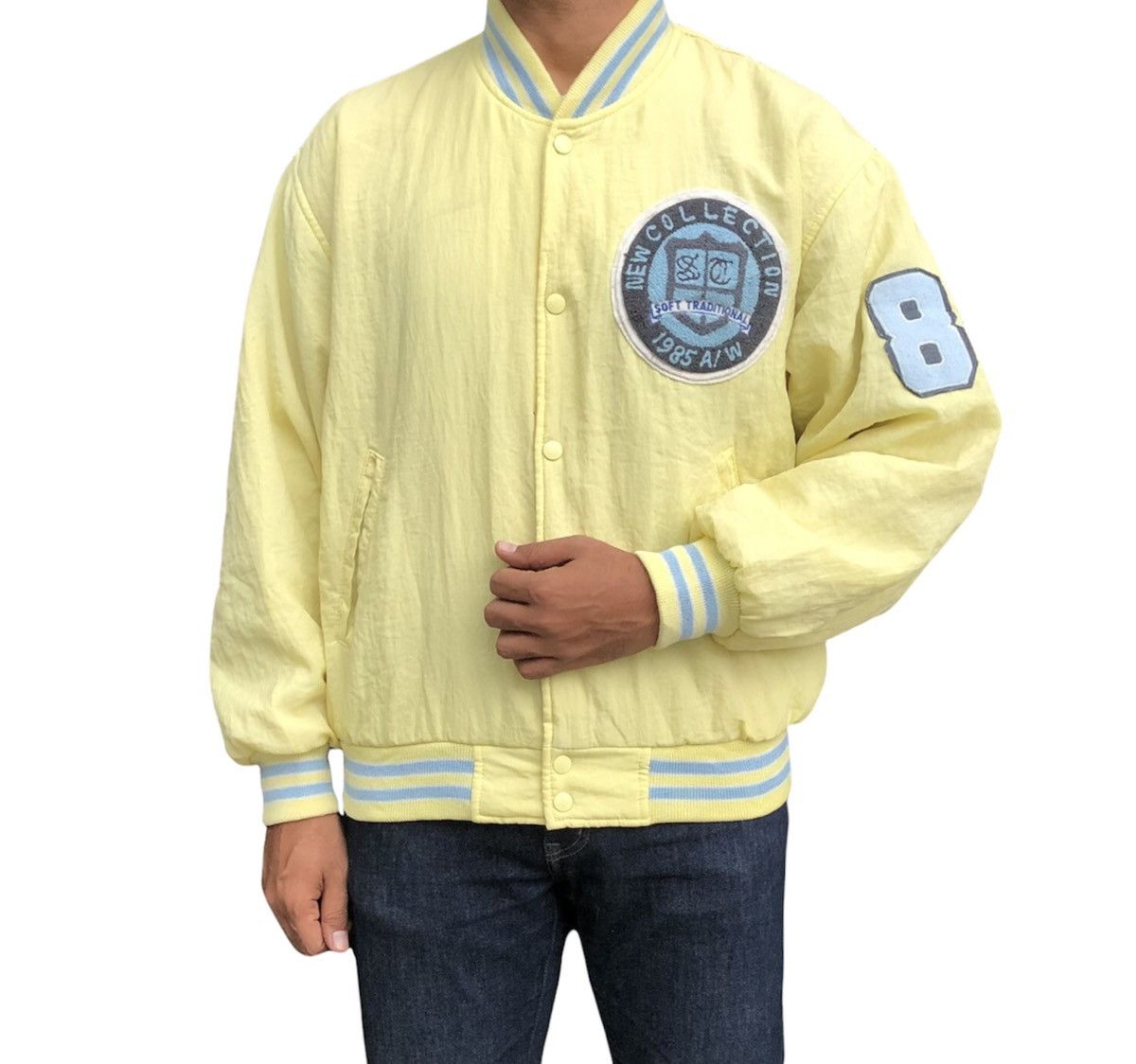 Vintage 🔥Vintage 90s Volunt Nylon Varsity Jacket Size US M / EU 48-50 / 2 - 1 Thumbnail