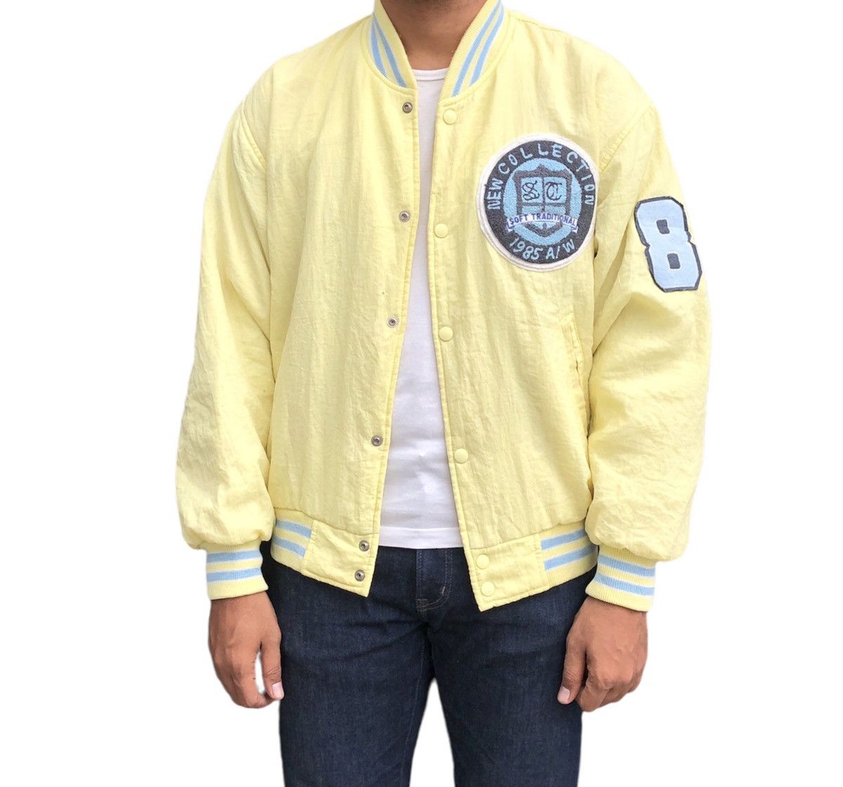 Vintage 🔥Vintage 90s Volunt Nylon Varsity Jacket Size US M / EU 48-50 / 2 - 4 Thumbnail