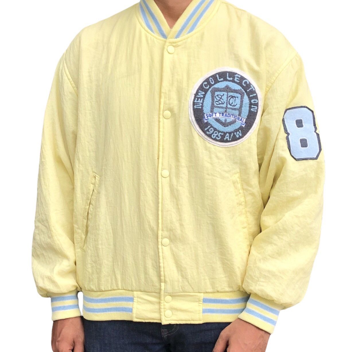 Vintage 🔥Vintage 90s Volunt Nylon Varsity Jacket Size US M / EU 48-50 / 2 - 3 Thumbnail
