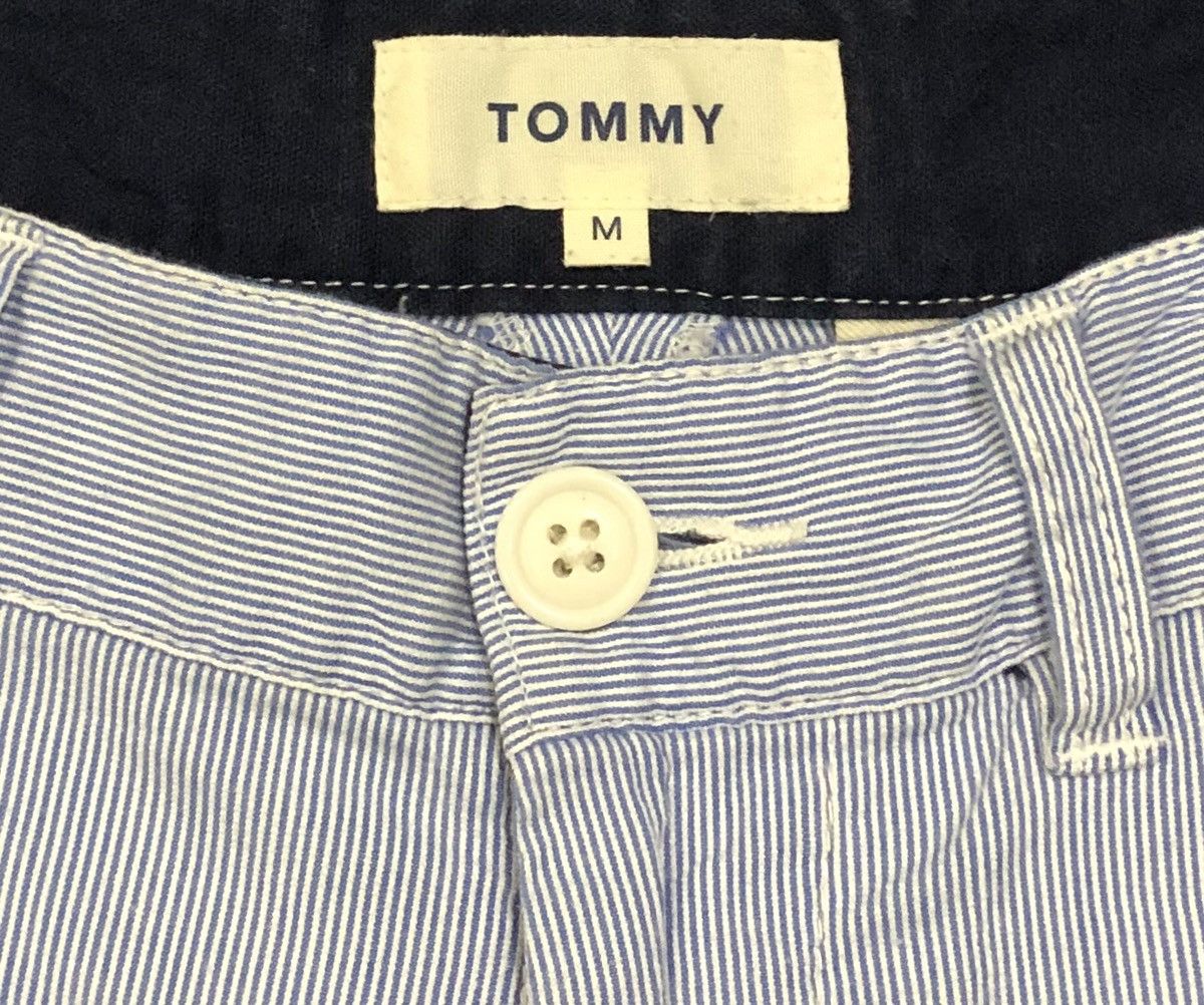 Tommy Jeans Tommy Men’s Light Blue Stripe Cargo Pants Size US 32 / EU 48 - 7 Thumbnail