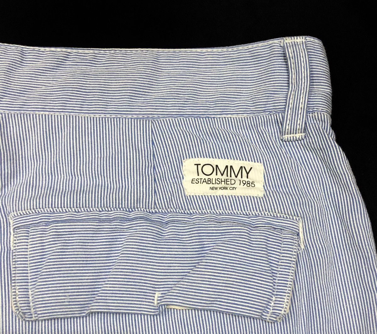 Tommy Jeans Tommy Men’s Light Blue Stripe Cargo Pants Size US 32 / EU 48 - 6 Thumbnail