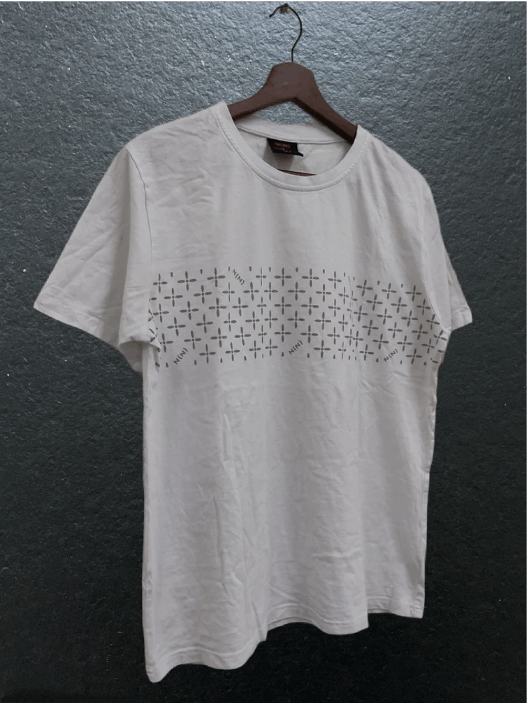 Number (N)ine Number Nine (N)ine X Marlboro White Tee Size US M / EU 48-50 / 2 - 2 Thumbnail