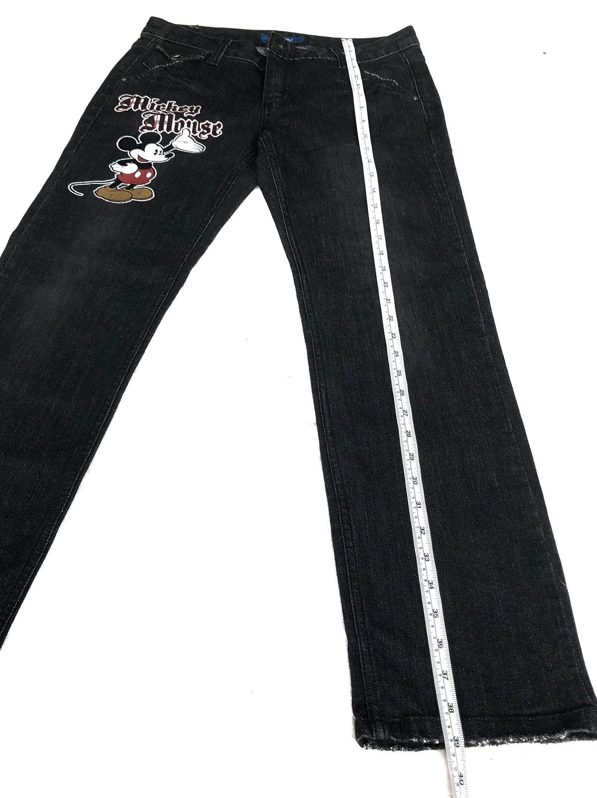 Disney Disney Mickey Mouse Denim Long Pants Size 29" - 17 Thumbnail