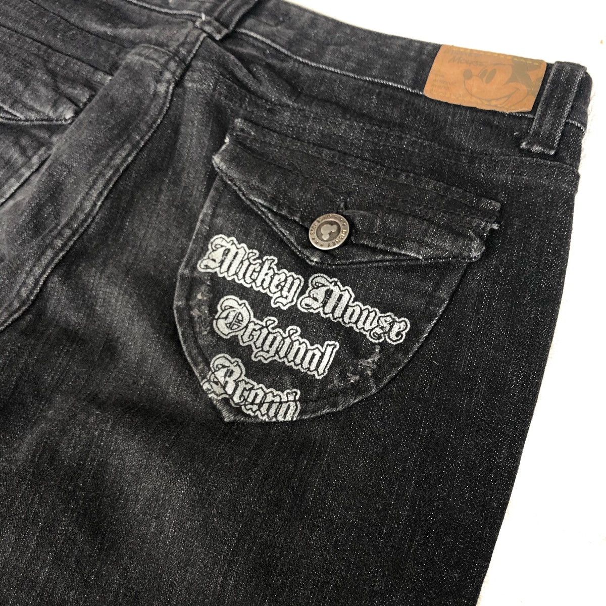 Disney Disney Mickey Mouse Denim Long Pants Size 29" - 13 Thumbnail
