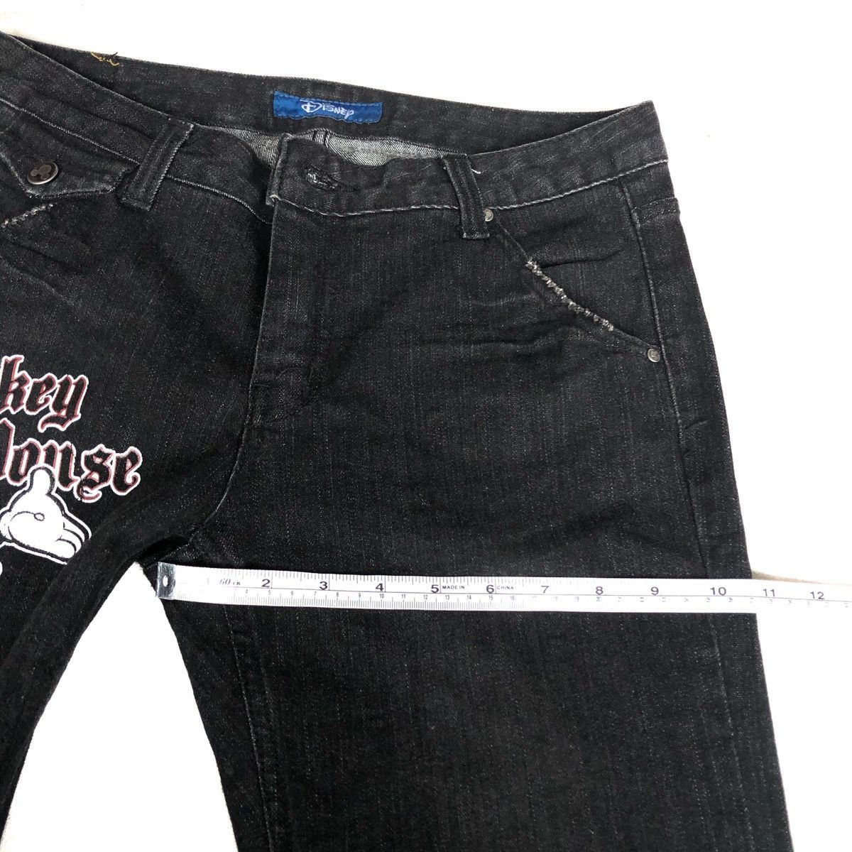 Disney Disney Mickey Mouse Denim Long Pants Size 29" - 16 Thumbnail