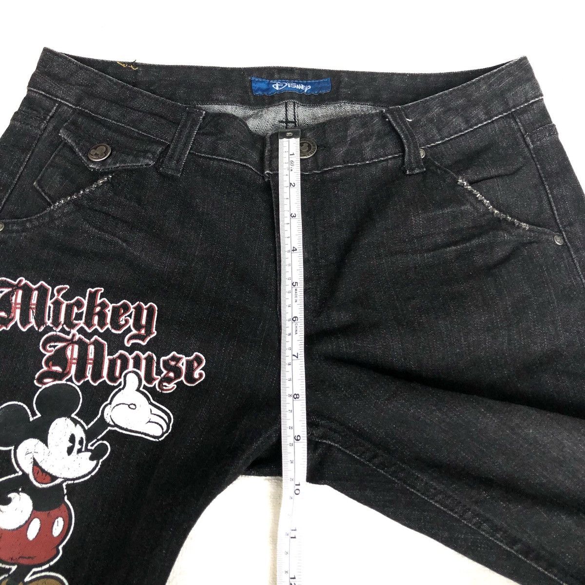 Disney Disney Mickey Mouse Denim Long Pants Size 29" - 15 Thumbnail