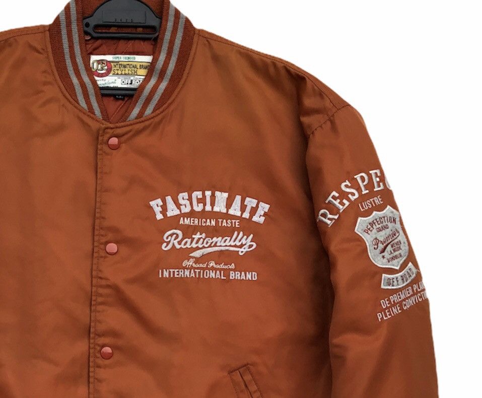 Vintage International Brand Stylish Varsity Jacket Embroidered Logo Size US L / EU 52-54 / 3 - 6 Thumbnail