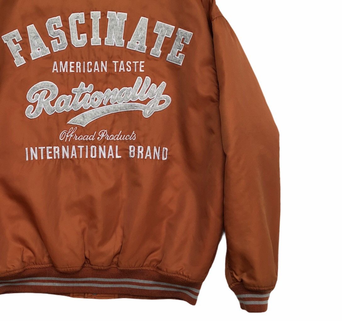 Vintage International Brand Stylish Varsity Jacket Embroidered Logo Size US L / EU 52-54 / 3 - 3 Thumbnail