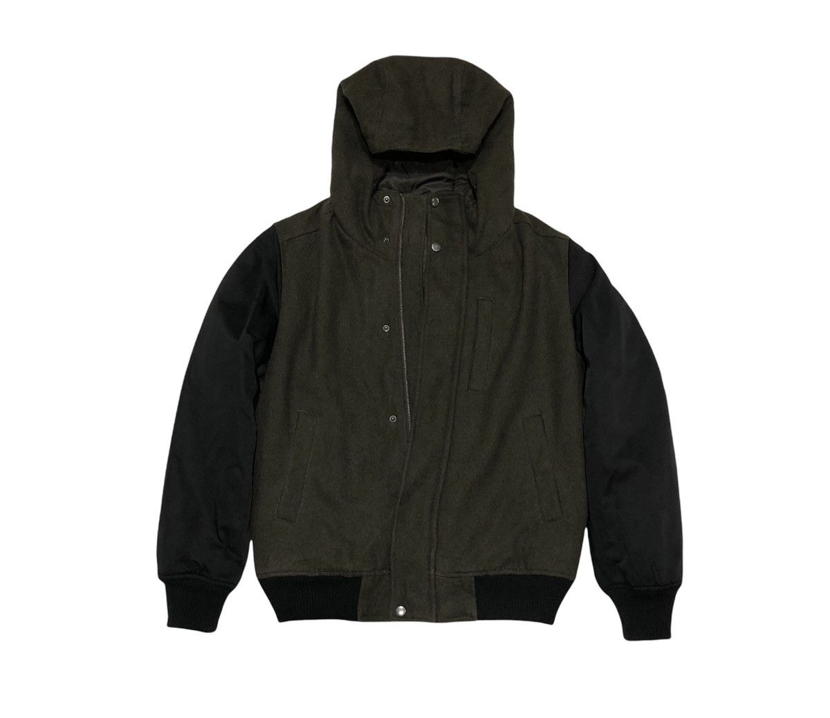 Vintage avv Homme Quilted Two Tones Hoodies Jacket Size US M / EU 48-50 / 2 - 7 Thumbnail