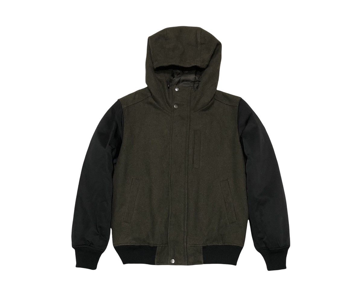 Vintage avv Homme Quilted Two Tones Hoodies Jacket Size US M / EU 48-50 / 2 - 8 Thumbnail