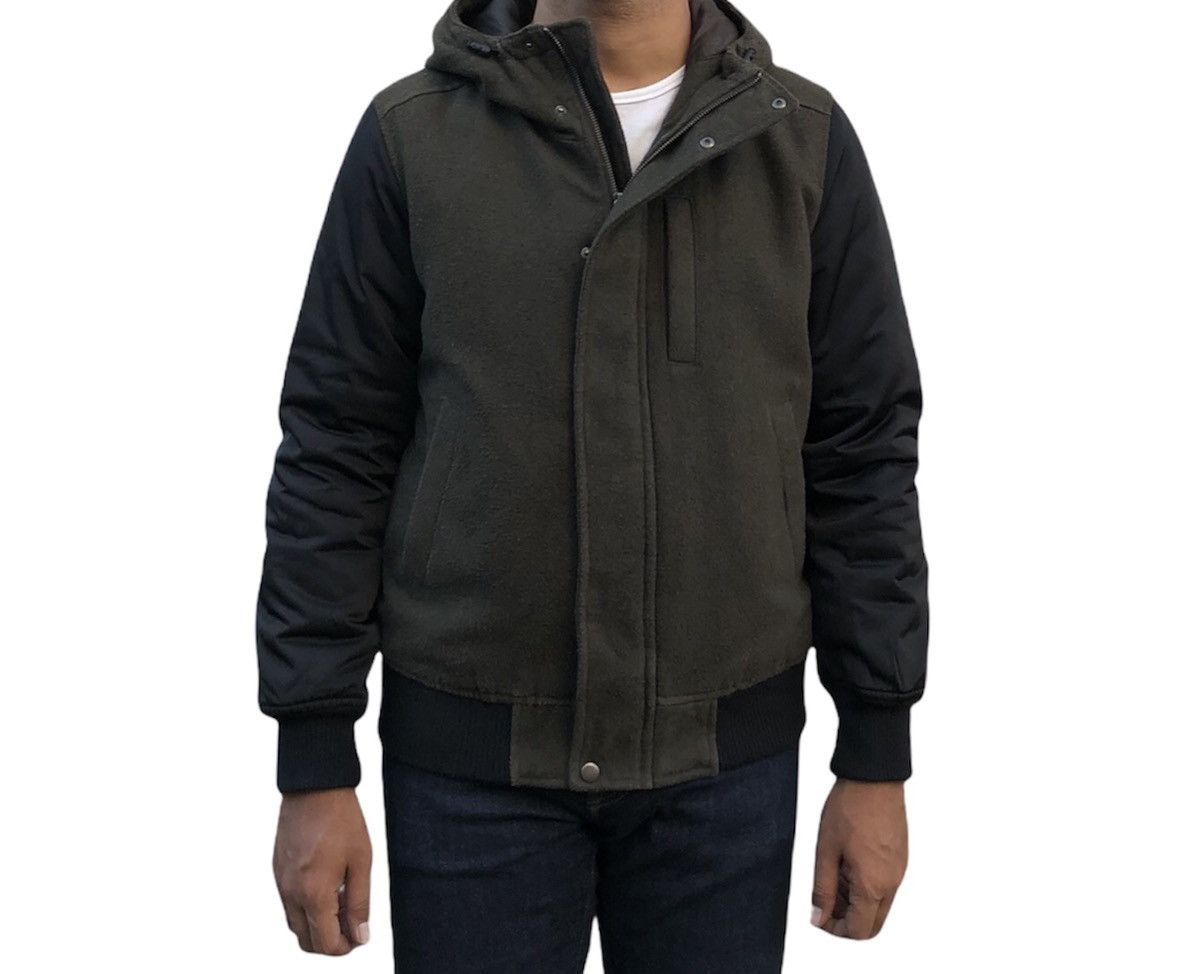 Vintage avv Homme Quilted Two Tones Hoodies Jacket Size US M / EU 48-50 / 2 - 5 Thumbnail