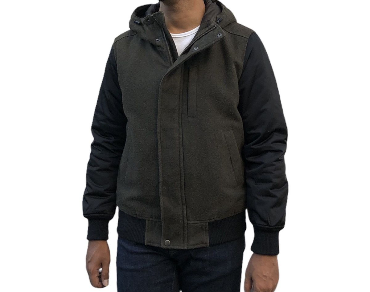 Vintage avv Homme Quilted Two Tones Hoodies Jacket Size US M / EU 48-50 / 2 - 6 Thumbnail
