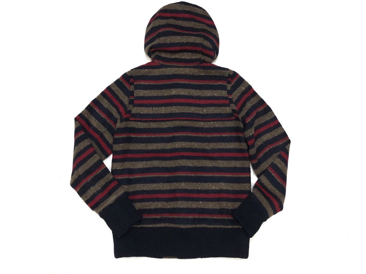 Japanese Brand Letter Back Number Duffle Coat With Hoodie For Women Size M / US 6-8 / IT 42-44 - 8 Thumbnail