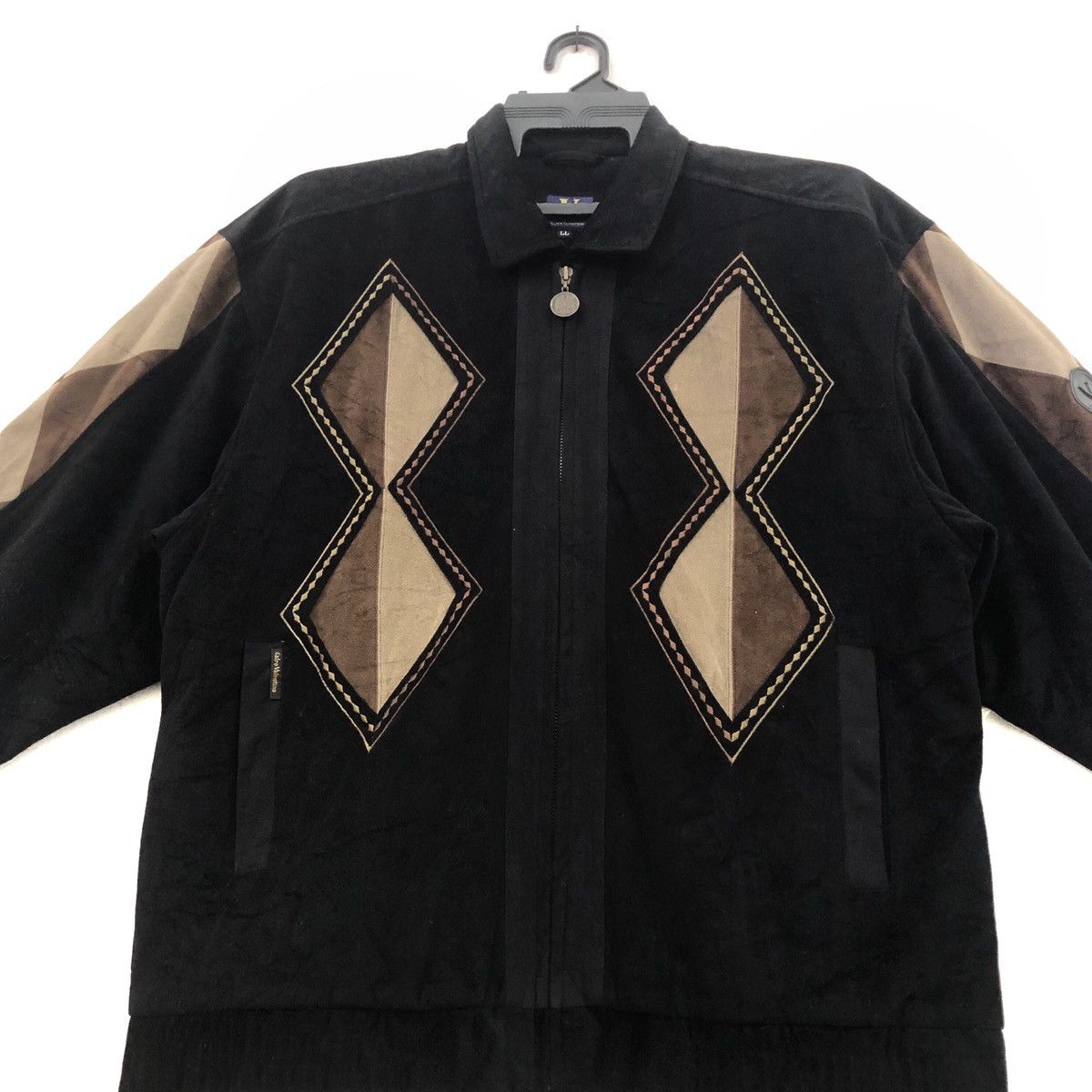 Vintage Vintage CALRO VALENTINO Bomber Jacket Style Size US L / EU 52-54 / 3 - 5 Thumbnail