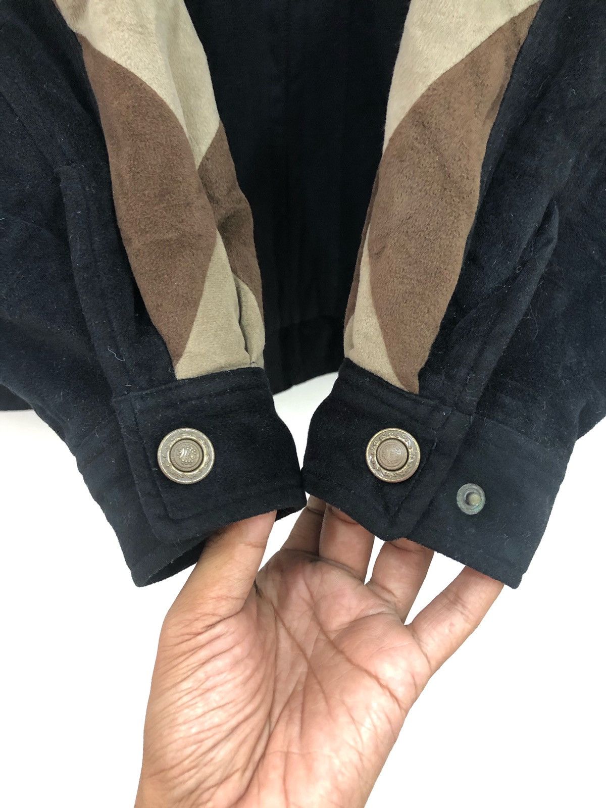 Vintage Vintage CALRO VALENTINO Bomber Jacket Style Size US L / EU 52-54 / 3 - 7 Thumbnail