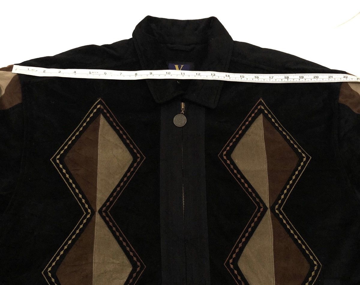 Vintage Vintage CALRO VALENTINO Bomber Jacket Style Size US L / EU 52-54 / 3 - 15 Thumbnail
