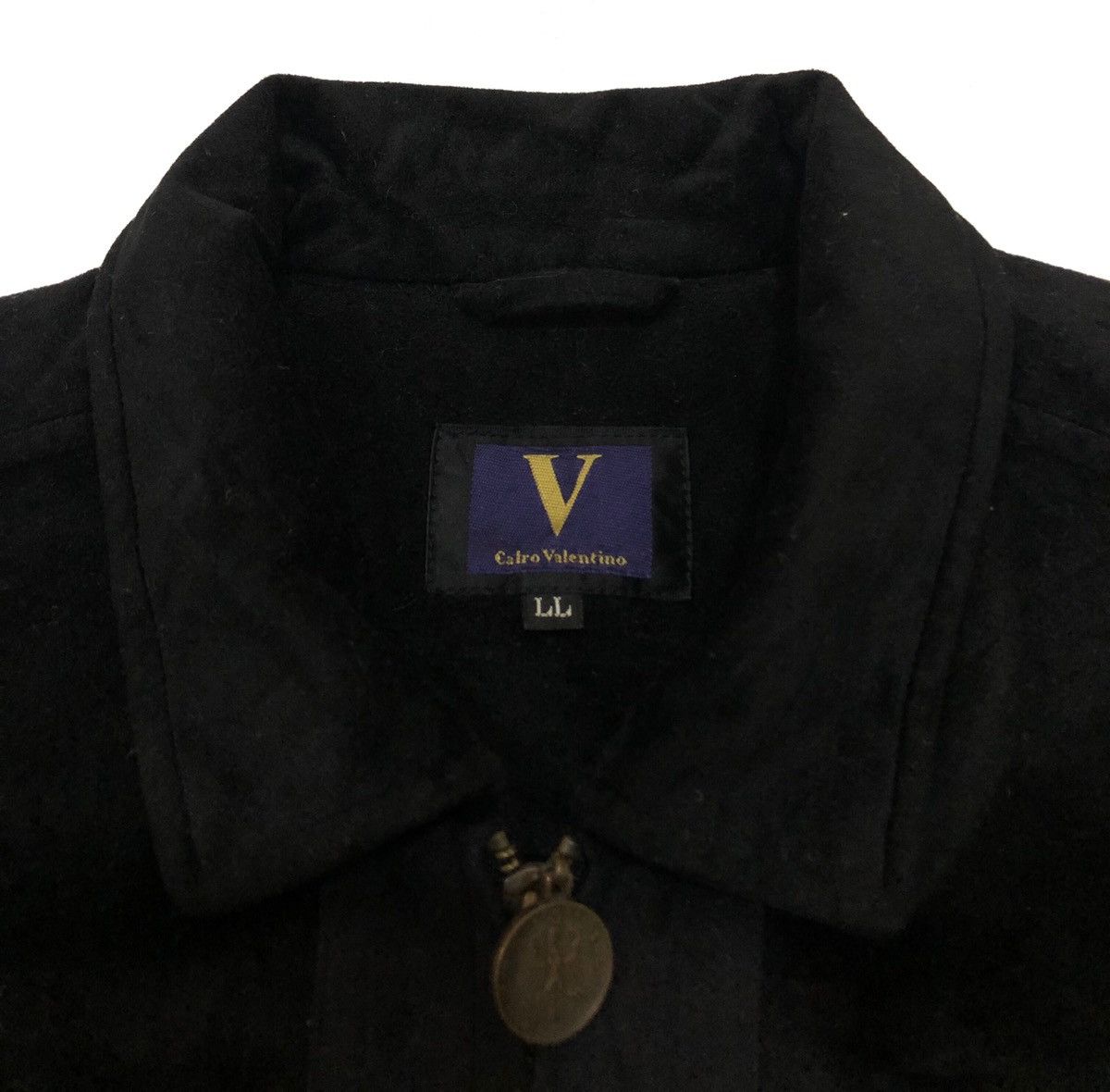 Vintage Vintage CALRO VALENTINO Bomber Jacket Style Size US L / EU 52-54 / 3 - 11 Thumbnail
