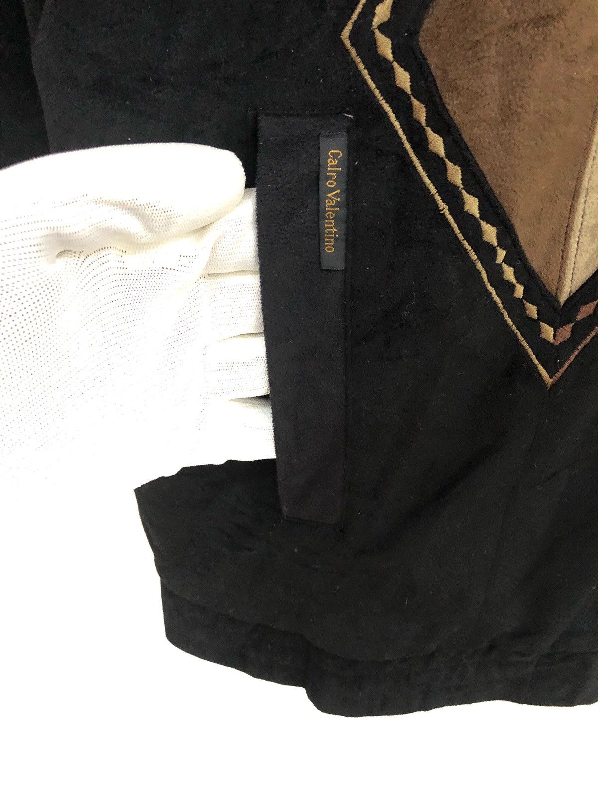 Vintage Vintage CALRO VALENTINO Bomber Jacket Style Size US L / EU 52-54 / 3 - 9 Thumbnail