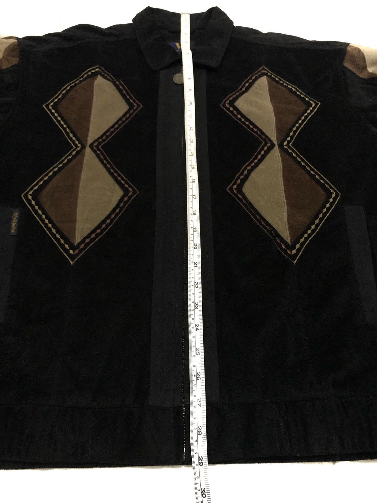 Vintage Vintage CALRO VALENTINO Bomber Jacket Style Size US L / EU 52-54 / 3 - 14 Thumbnail