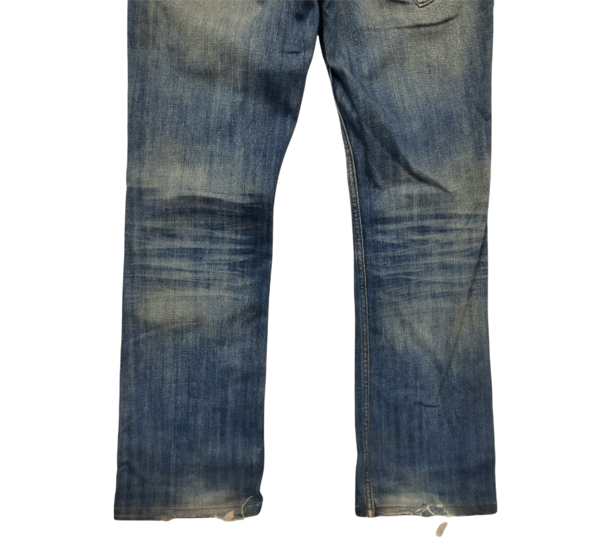 HIDEAWAYS Vintage Hideaways Nicole Japan Mix Leather Jeans Size US 33 - 6 Thumbnail