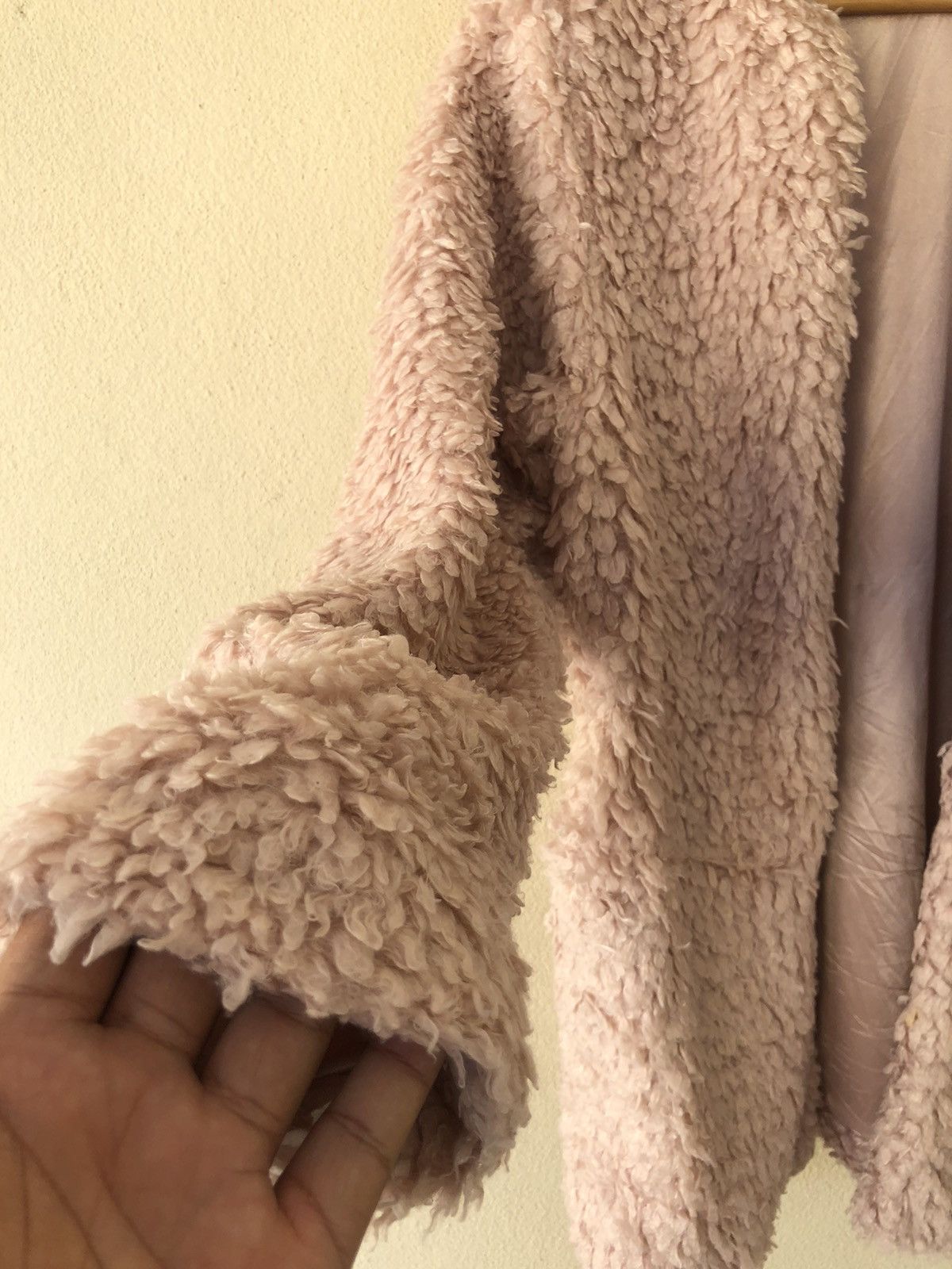 Japanese Brand FUR PINK CARDIGANS JACKET Size US M / EU 48-50 / 2 - 5 Thumbnail