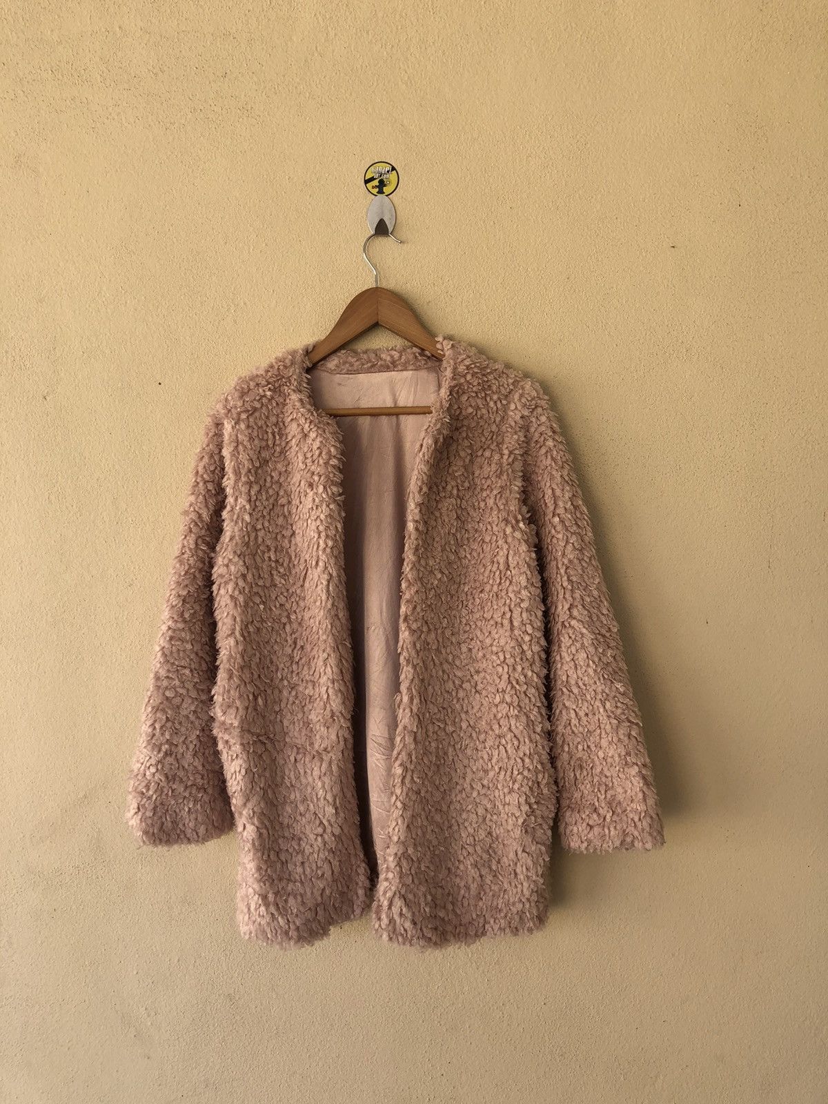 Japanese Brand FUR PINK CARDIGANS JACKET Size US M / EU 48-50 / 2 - 1 Thumbnail