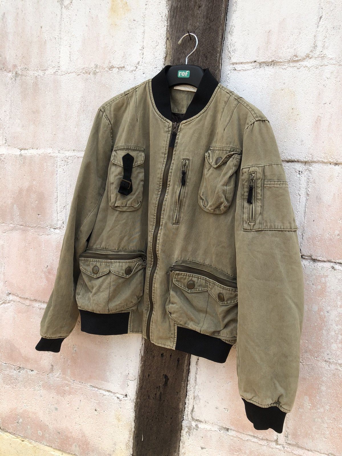 Hunter × Huntington Varsity Outdoor Jacket Wise Monkey Multipocket Mode Jeans Size US L / EU 52-54 / 3 - 3 Thumbnail