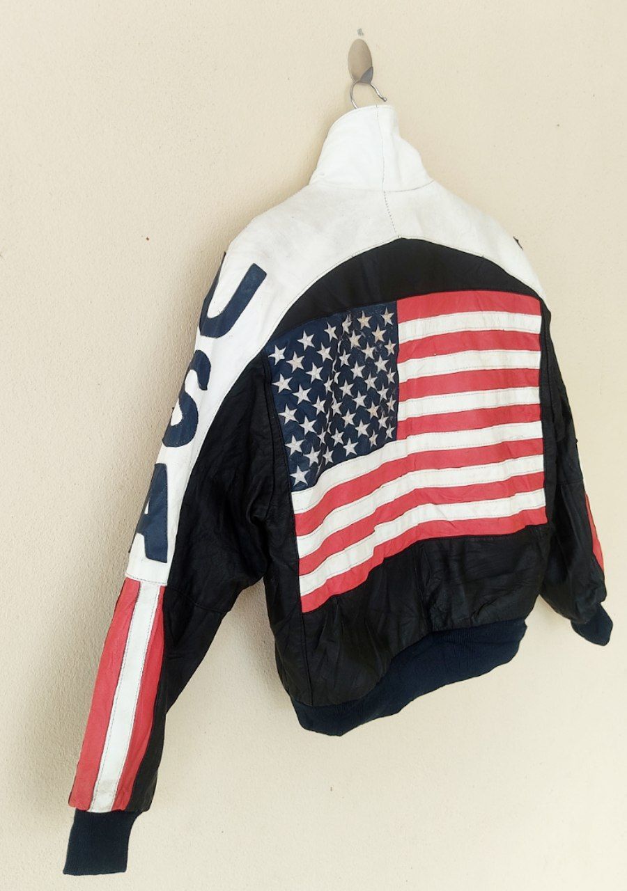 Michael Hoban Elvis Designer Michael Hoban Motorcycle American Flag Size US M / EU 48-50 / 2 - 2 Thumbnail