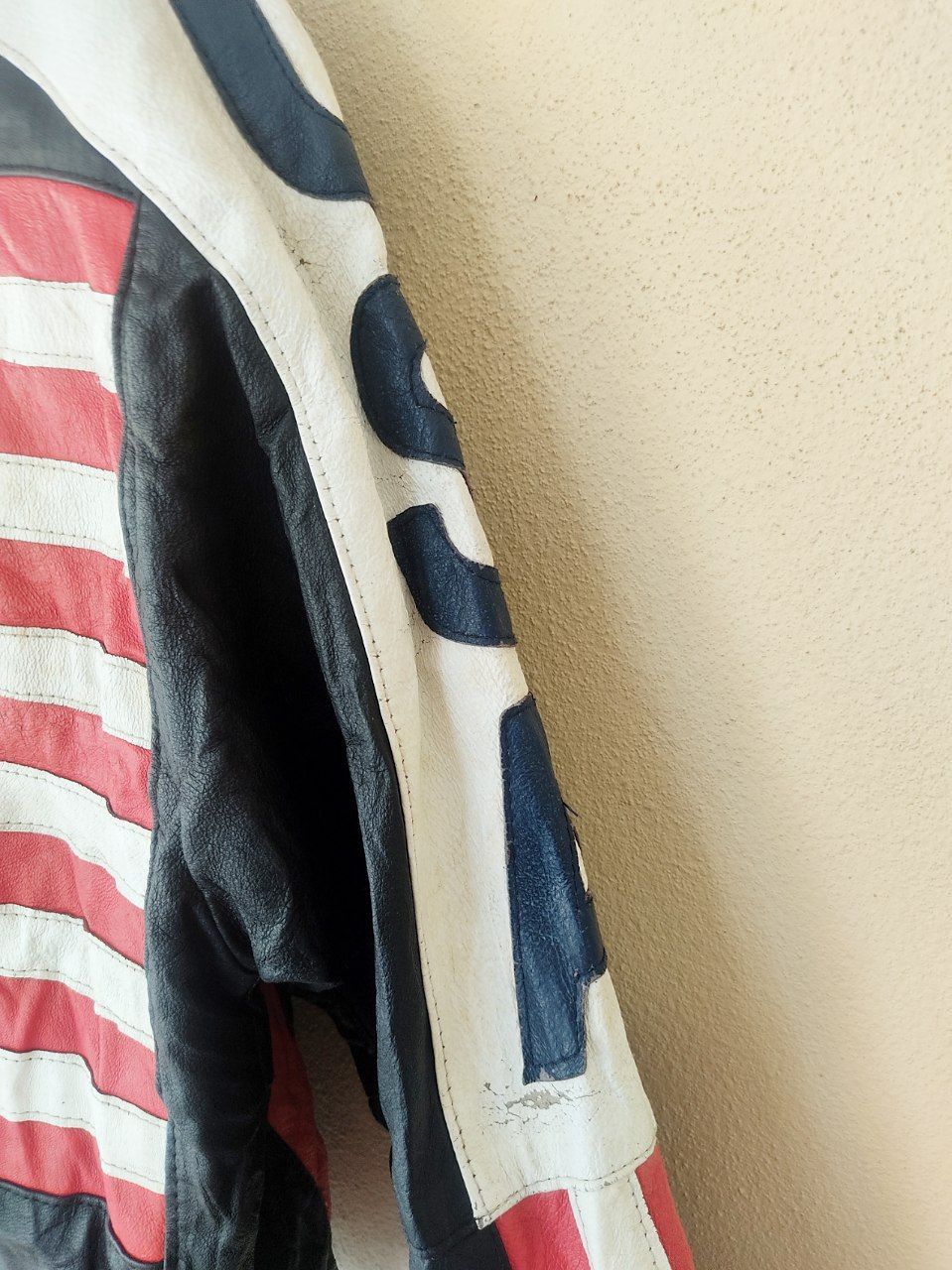 Michael Hoban Elvis Designer Michael Hoban Motorcycle American Flag Size US M / EU 48-50 / 2 - 6 Thumbnail