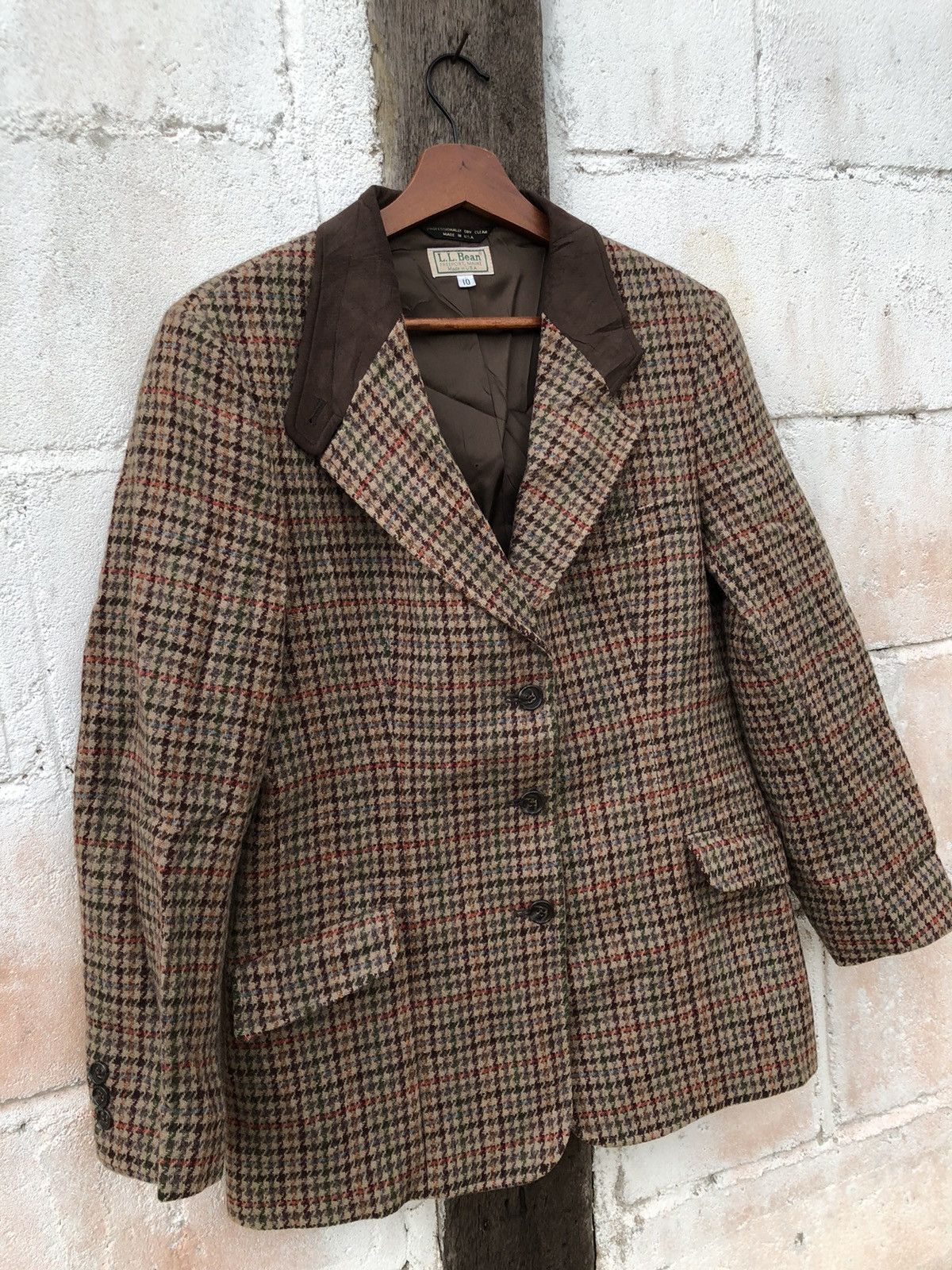 L.L. Bean L.L. Bean Blazer Ladies Stripe Design Size M / US 6-8 / IT 42-44 - 3 Thumbnail