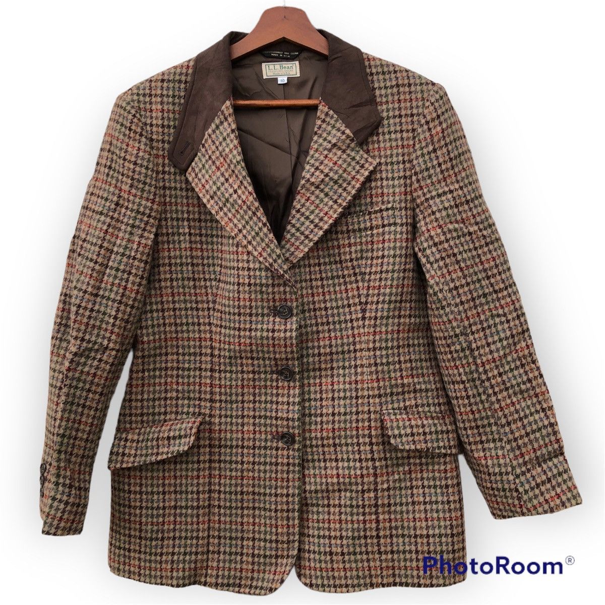 L.L. Bean L.L. Bean Blazer Ladies Stripe Design Size M / US 6-8 / IT 42-44 - 1 Thumbnail