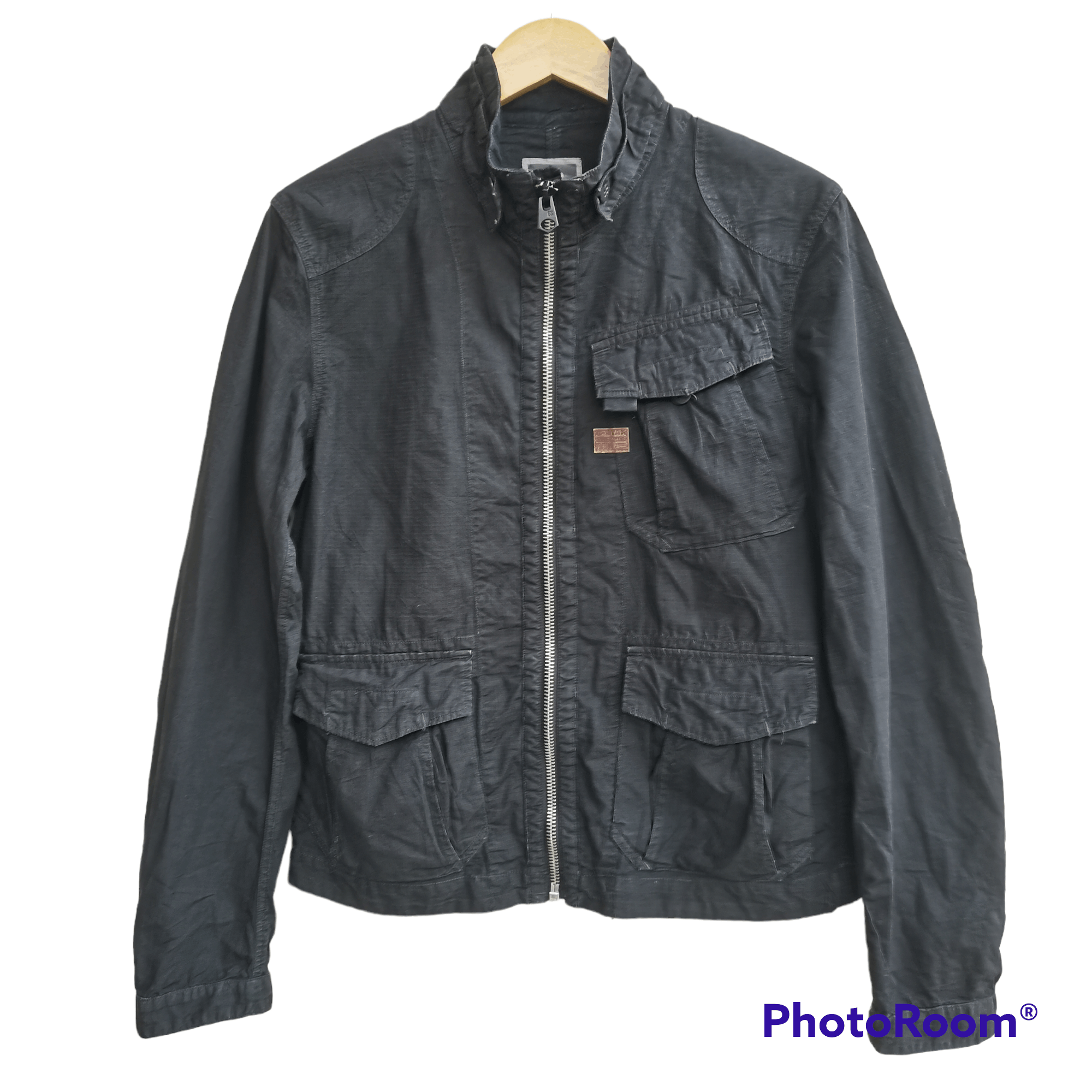 G-Star × Japanese Brand × Vintage Steals🔥Vintage G-STAR RAW Zipper Up Jacket Size US M / EU 48-50 / 2 - 1 Thumbnail