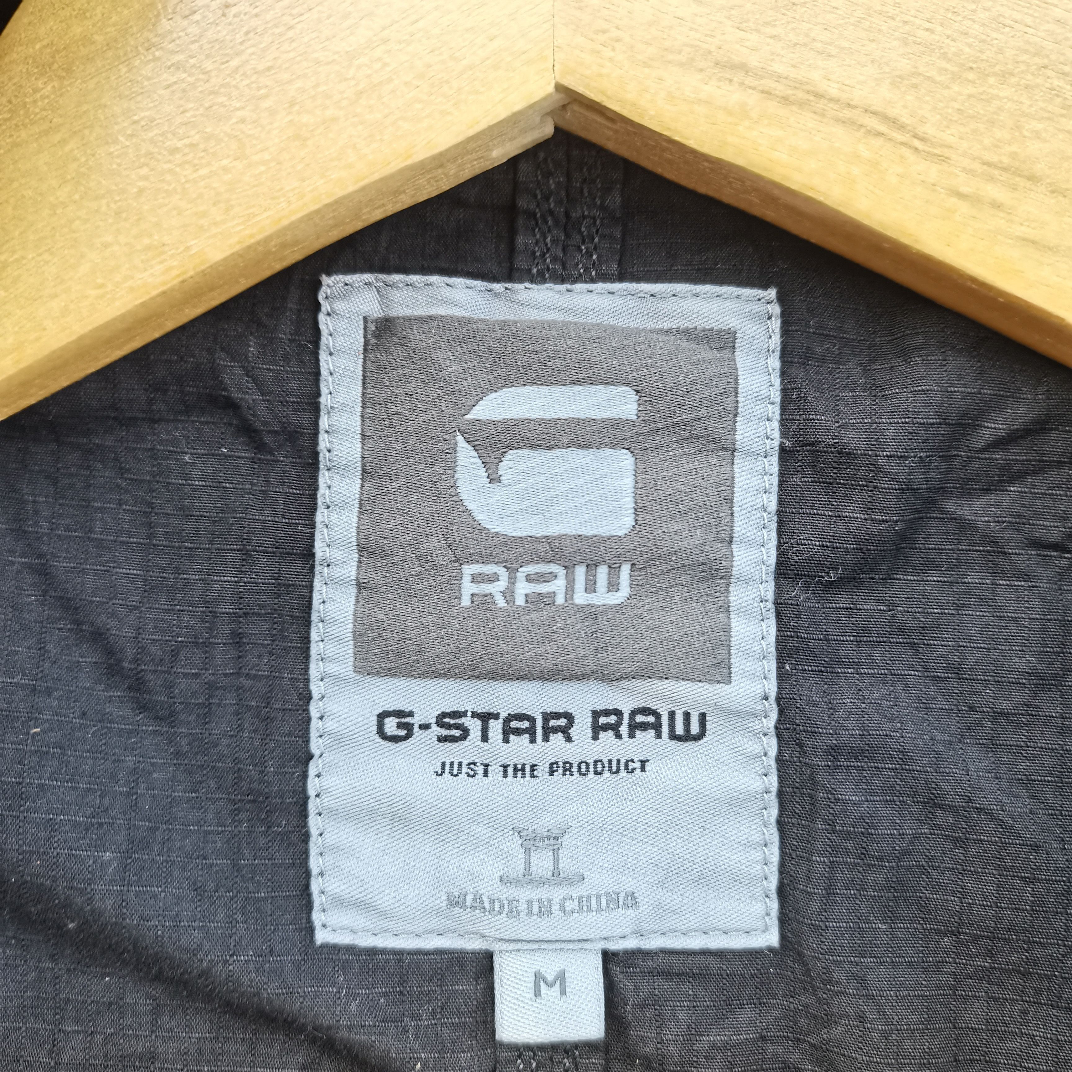 G-Star × Japanese Brand × Vintage Steals🔥Vintage G-STAR RAW Zipper Up Jacket Size US M / EU 48-50 / 2 - 17 Thumbnail