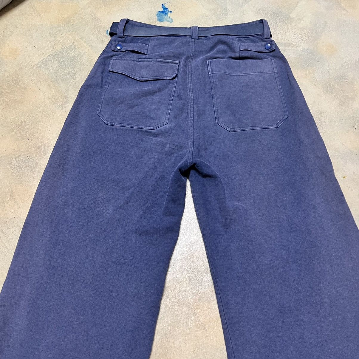 Japanese Brand Vintage Sun Faded Baggy Pants Size US 28 / EU 44 - 12 Thumbnail