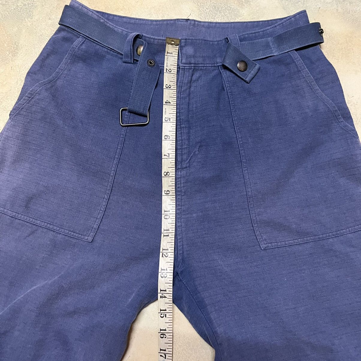 Japanese Brand Vintage Sun Faded Baggy Pants Size US 28 / EU 44 - 7 Thumbnail