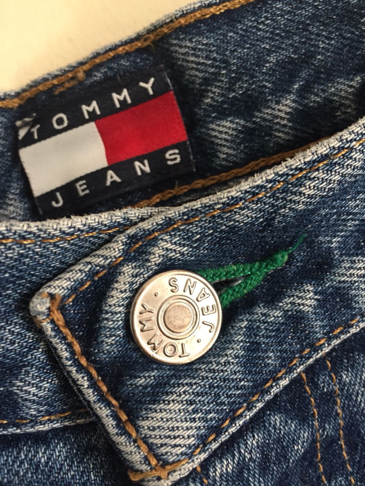 Tommy Hilfiger Tommy Hilfiger baggy workwear fatigue denim jeans Size US 34 / EU 50 - 5 Thumbnail