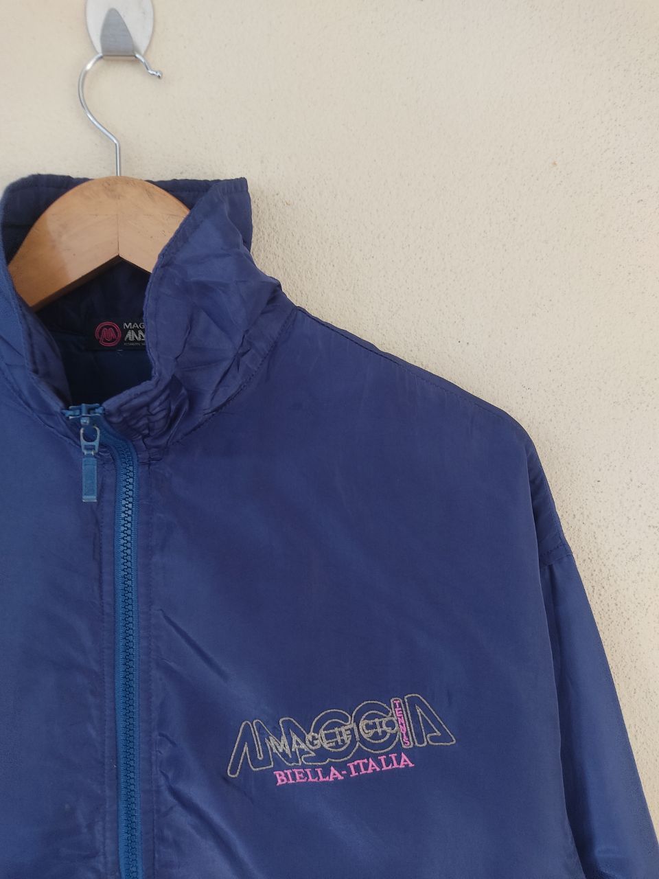 Japanese Brand × Vintage MAGLIFICIO MAGGIA BLUE LIGHT JACKET Size US M / EU 48-50 / 2 - 4 Thumbnail