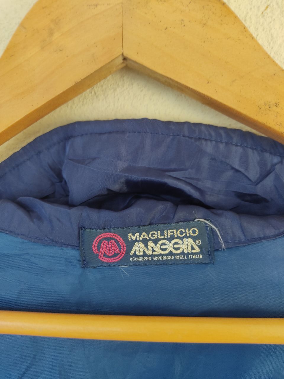 Japanese Brand × Vintage MAGLIFICIO MAGGIA BLUE LIGHT JACKET Size US M / EU 48-50 / 2 - 5 Thumbnail