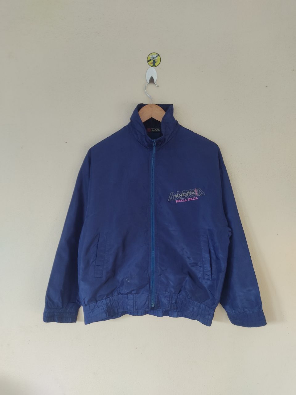 Japanese Brand × Vintage MAGLIFICIO MAGGIA BLUE LIGHT JACKET Size US M / EU 48-50 / 2 - 3 Thumbnail