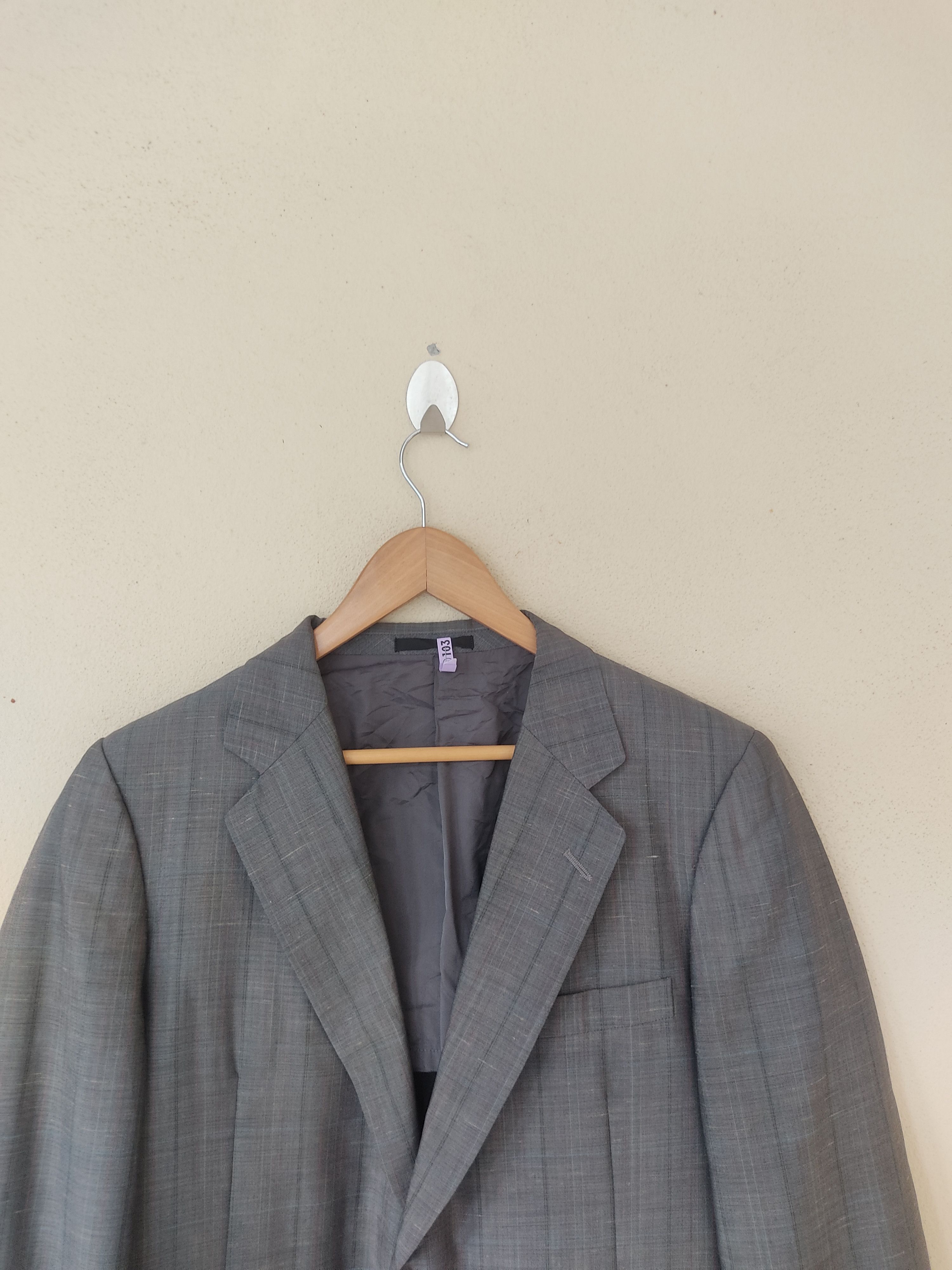 Burberry × Vintage VINTAGE BURBERRY'S BLAZERS Size US L / EU 52-54 / 3 - 2 Thumbnail