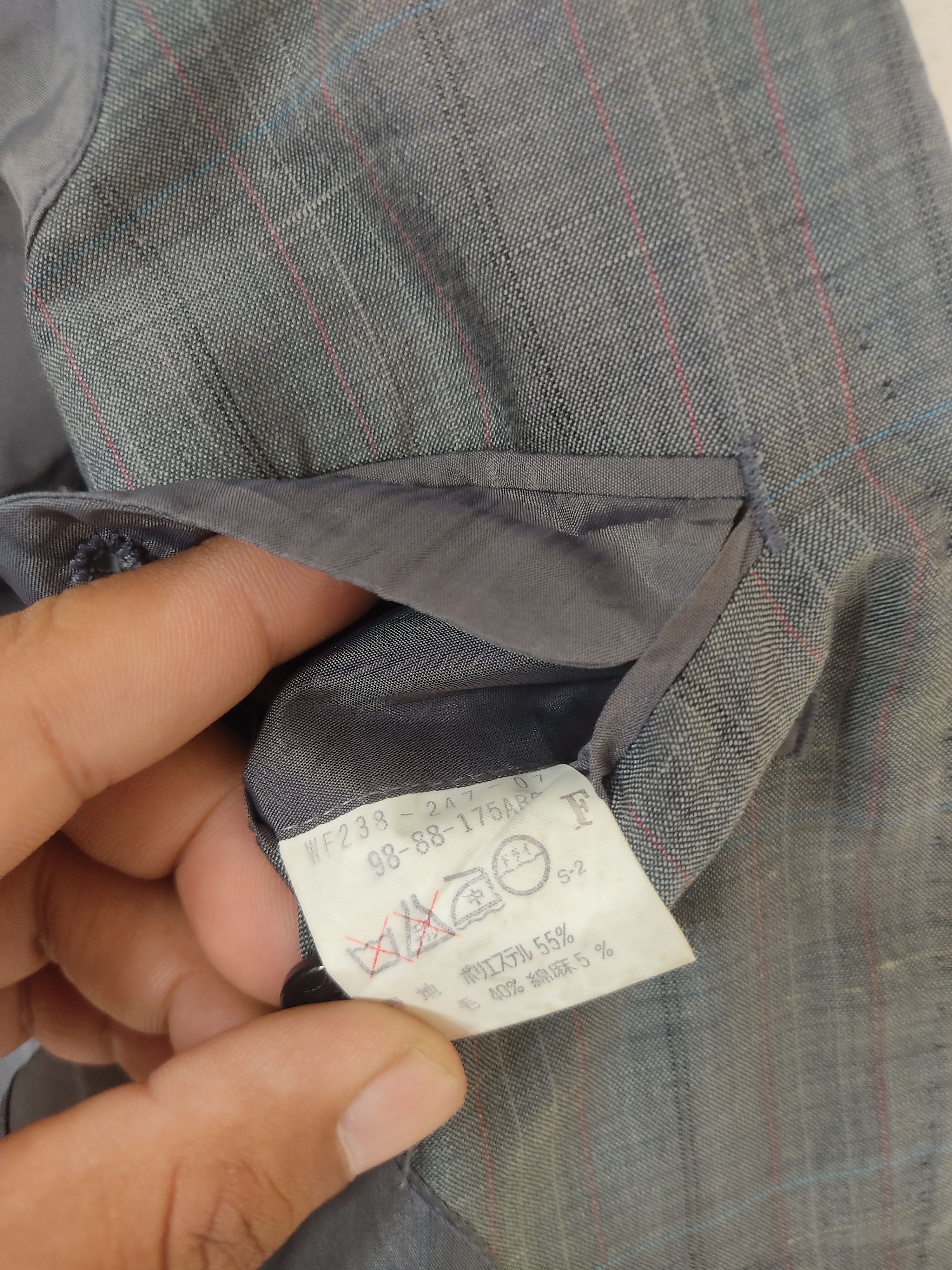 Burberry × Vintage VINTAGE BURBERRY'S BLAZERS Size US L / EU 52-54 / 3 - 7 Thumbnail