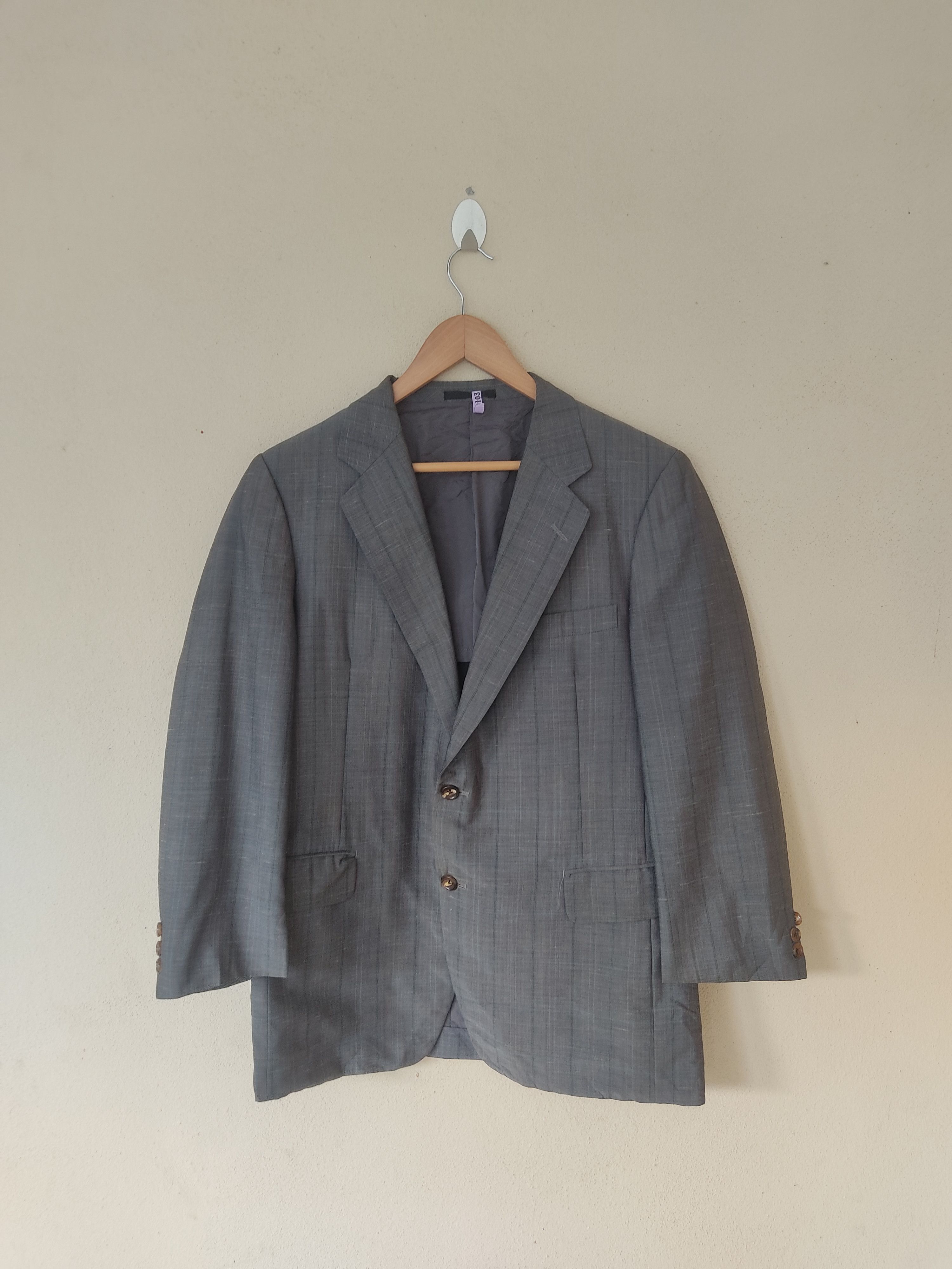 Burberry × Vintage VINTAGE BURBERRY'S BLAZERS Size US L / EU 52-54 / 3 - 1 Thumbnail