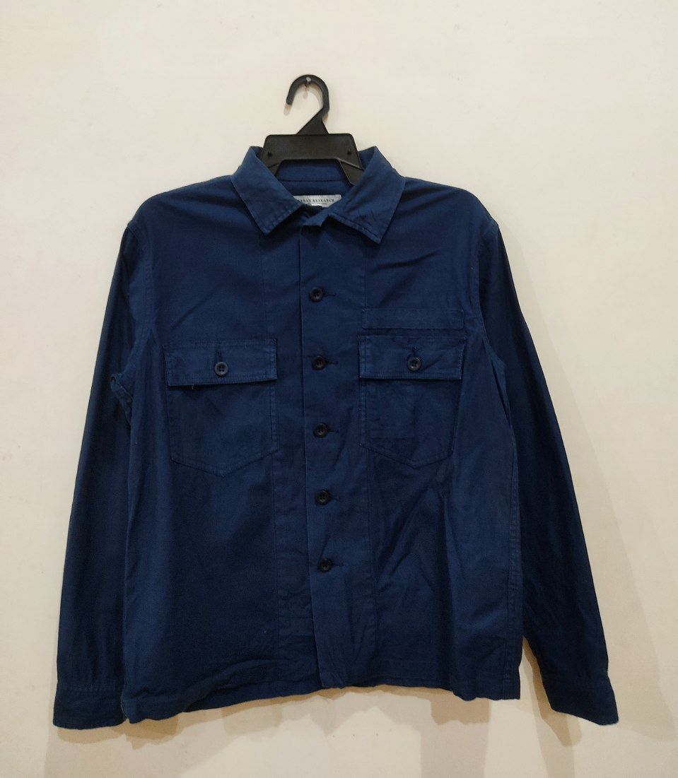 URBAN RESEARCH DOORS Urban Research Indigo Jacket Size US M / EU 48-50 / 2 - 1 Thumbnail