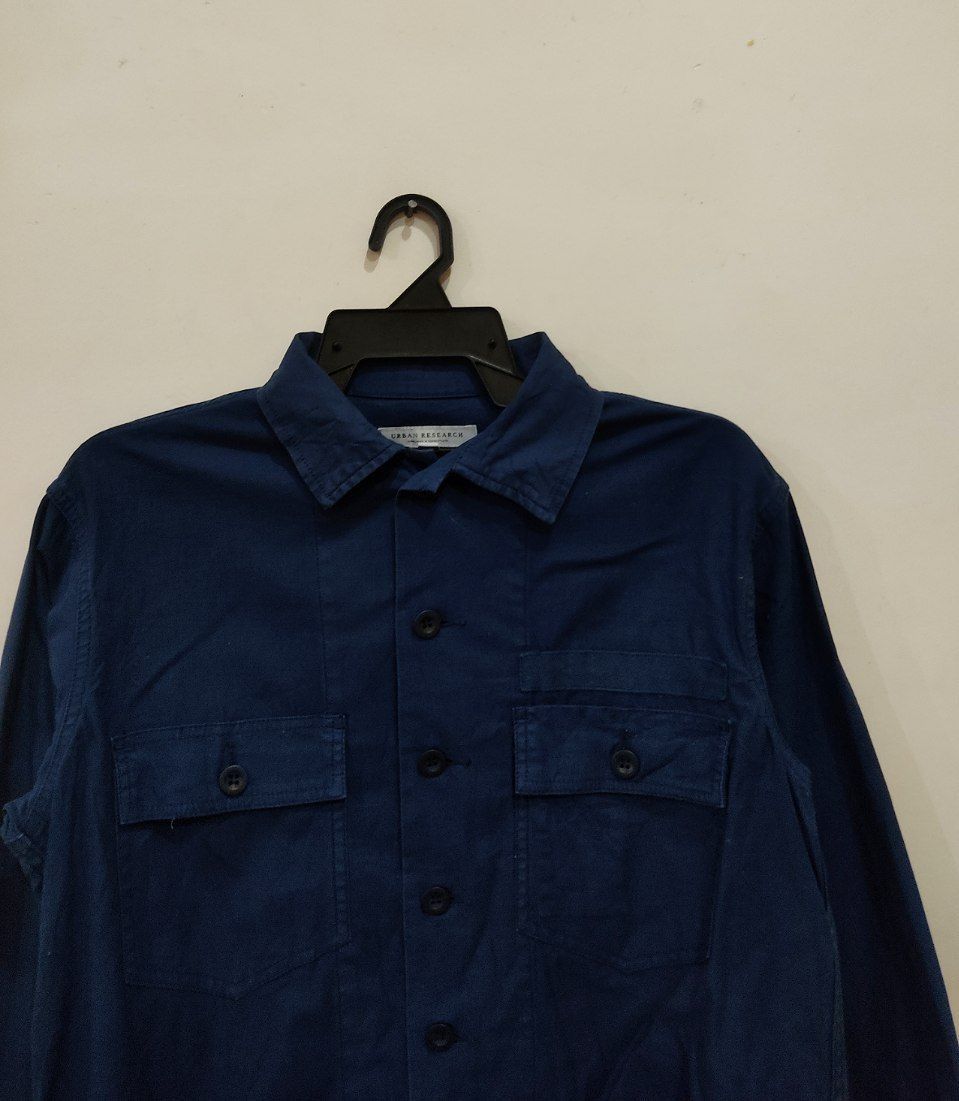 URBAN RESEARCH DOORS Urban Research Indigo Jacket Size US M / EU 48-50 / 2 - 4 Thumbnail