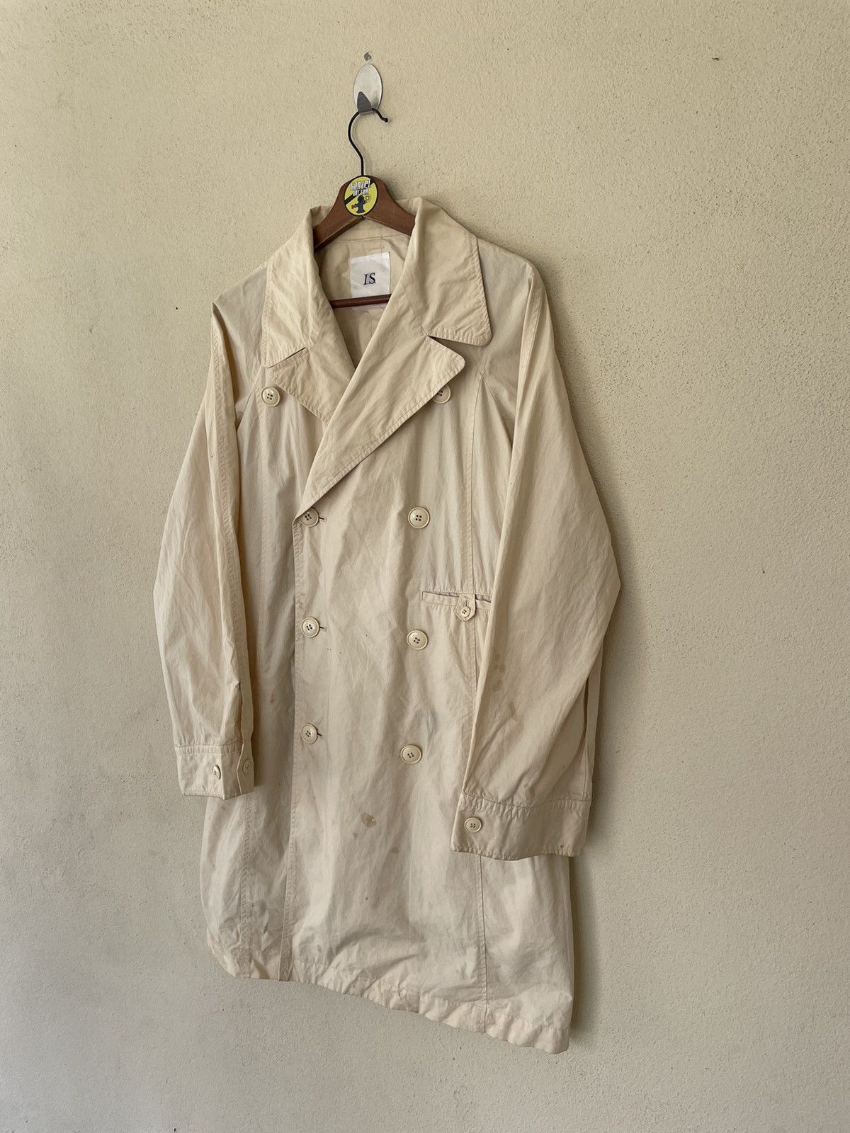 Issey Miyake VINTAGE I.S X SUNAO KUWAHARA TRENCH COAT Size US M / EU 48-50 / 2 - 7 Thumbnail