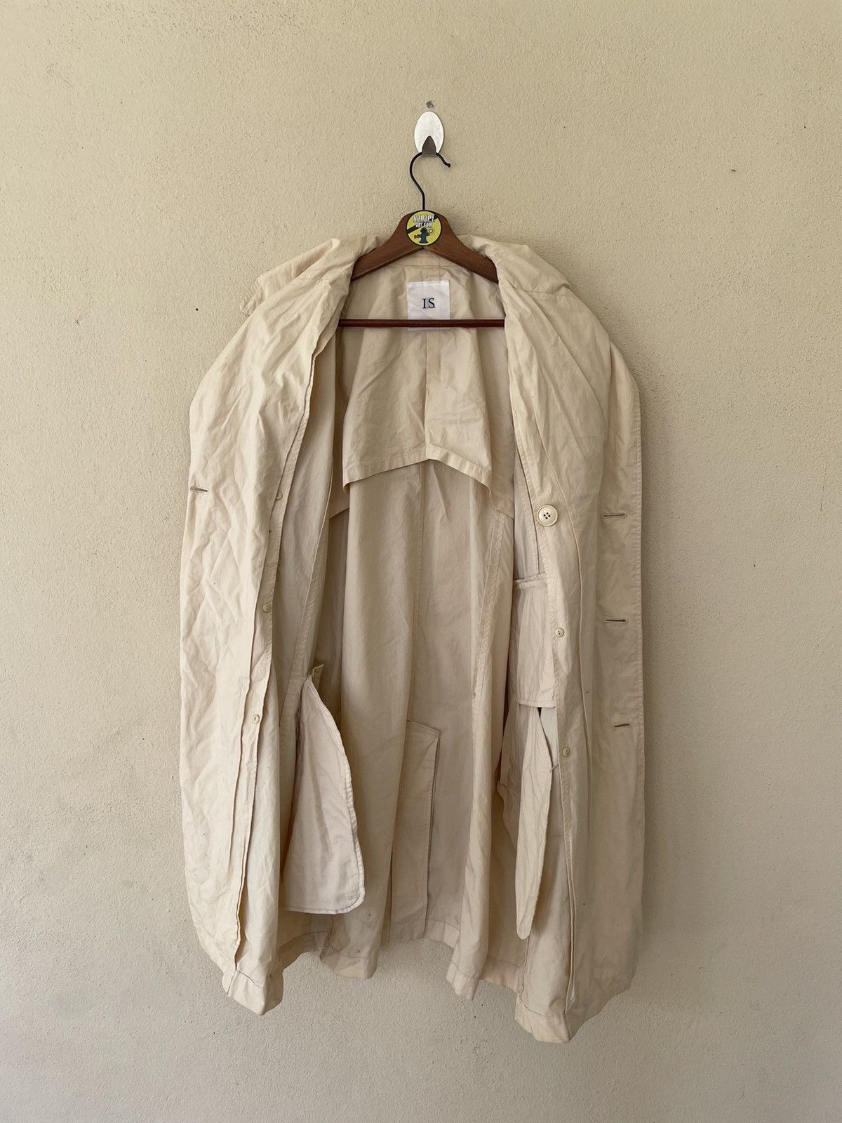 Issey Miyake VINTAGE I.S X SUNAO KUWAHARA TRENCH COAT Size US M / EU 48-50 / 2 - 12 Thumbnail