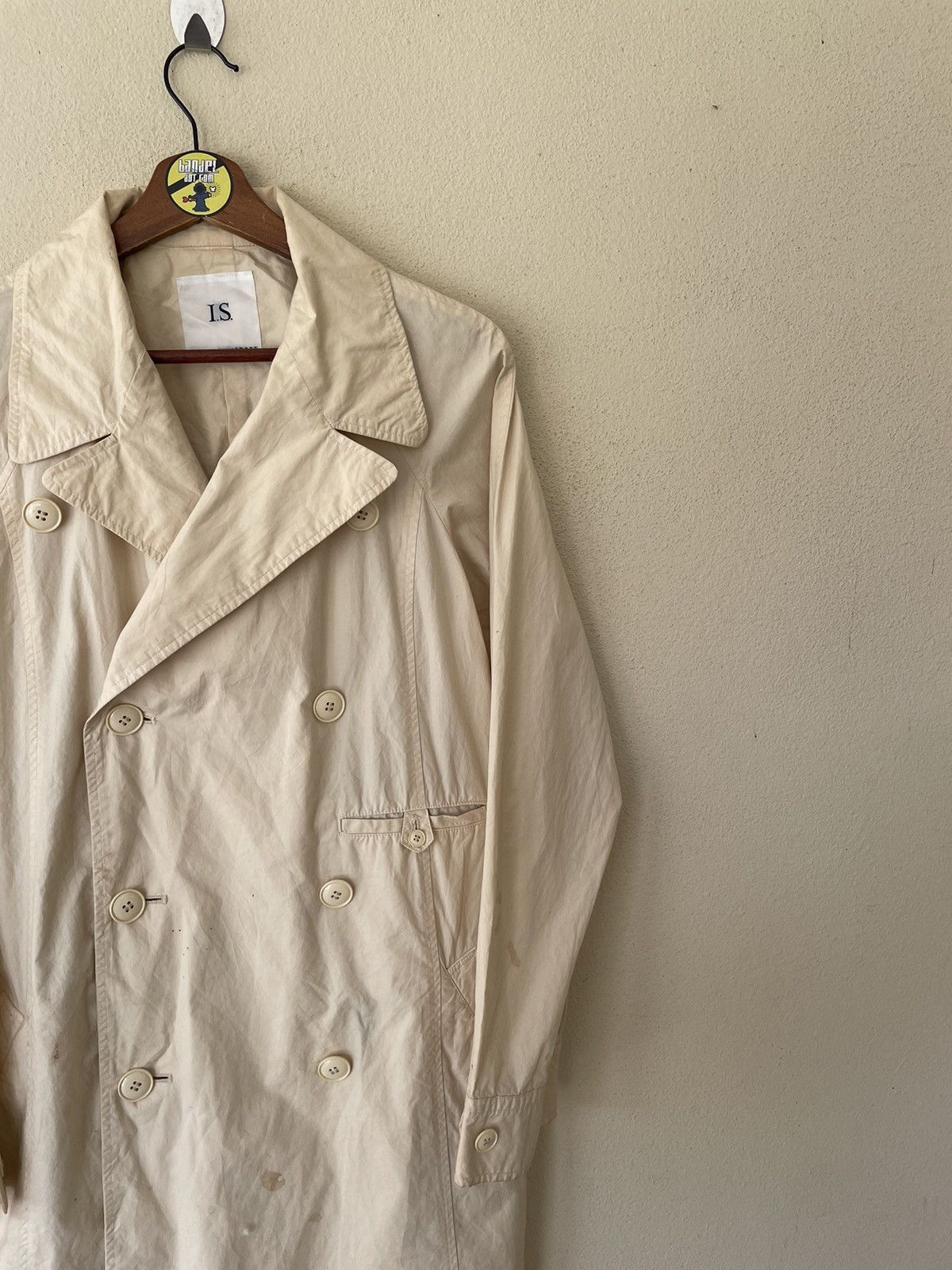 Issey Miyake VINTAGE I.S X SUNAO KUWAHARA TRENCH COAT Size US M / EU 48-50 / 2 - 8 Thumbnail