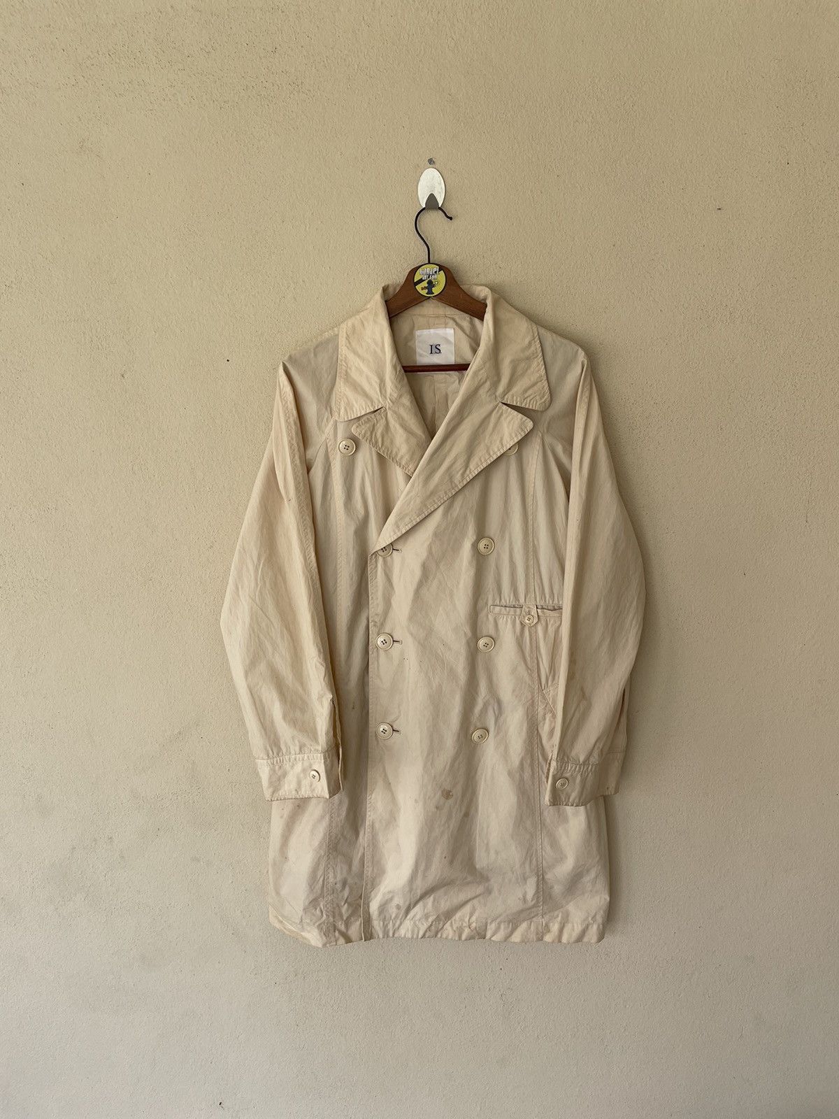 Issey Miyake VINTAGE I.S X SUNAO KUWAHARA TRENCH COAT Size US M / EU 48-50 / 2 - 1 Thumbnail