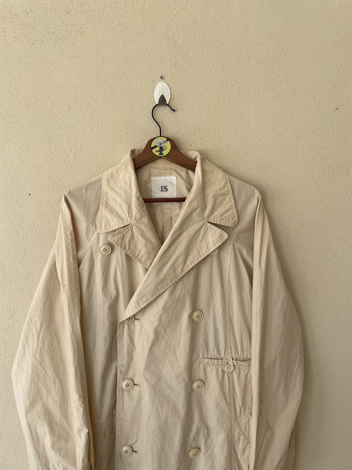 Issey Miyake VINTAGE I.S X SUNAO KUWAHARA TRENCH COAT Size US M / EU 48-50 / 2 - 9 Thumbnail